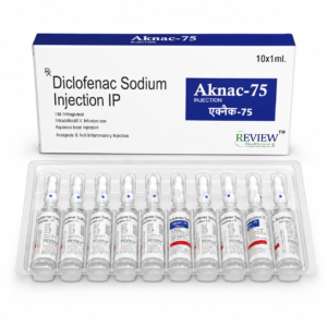Aknac-75 Diclofenac Sodium Injection IP 75 mg by Review Healthcare