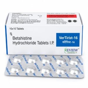 VerTirist-16 Betahistine Hydrochloride Tablets I.P. 16 mg