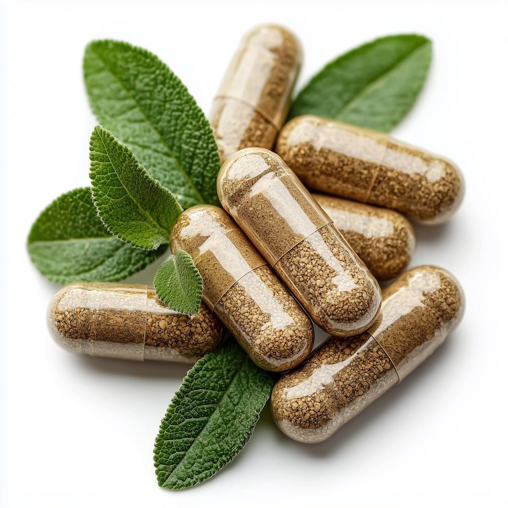natural-herbal-supplements-translucent-shell-surrounded-by-fresh-green-leaves-white-background_129820-3635